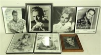 MIXED LOT OF AUTOGRAPHED HOLLYWOOD STARS