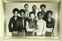 EARTH WIND AND FIRE AUTOGRAPHED PRINT