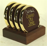 GRAND OLE OPRY AUTOGRAPHED COASTERS