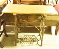 Ghefree cast iron treadle base table