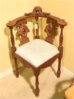 Beautiful Victorian reproduction highly carved