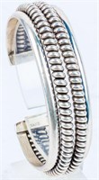 Jewelry Sterling Silver Tahe Cuff Bracelet