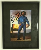 EARL CAMPBELL AUTOGRAPHED PRINT