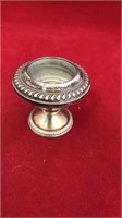 Sterling weighted candlestick holder