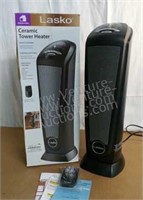 Lasko- Ceramic Oscillating Tower Heater w/Remote,