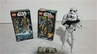 2 Star Wars Lego figures both new in package and