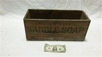 Vintage dovetailed advertising box