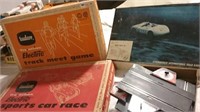 Several vintage used car racing games