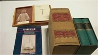 1938 dictionary and miscellaneous books