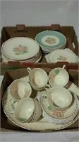 2 boxes Susie Cooper Patricia Rose dinnerware