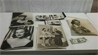 Vintage Hollywood photos including signed photos
