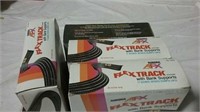 3 boxes AFX Flex track and 1 box ZipZaps