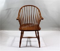 Colonial Windsor Bowback Captain Arm Chair