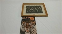 1921 basketball team framed picture and 1953