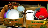 2 Boxes of Kitchen Ware