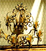 Wrought Iron Chandelier