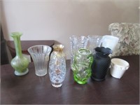 Large grouping of vases