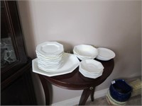 Johnson Bros partial dinnerware set
