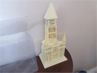 French ivory light-up musical church