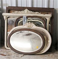Selection of Antique Framed Mirrors