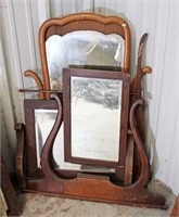 Antique Swivel Mirrors, lot of 3