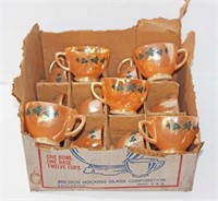 Box of 12 Anchor Glass Cups