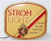 Stroh Light Promotional Electric Sign