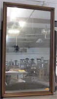 Large Mirror in Wooden Frame