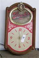 Stroh's Promotional Electric Clock
