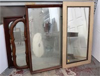 Lot of 7 Dresser and Vanity Mirrors