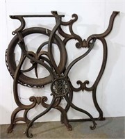Lot of 3 Cast Iron Table Supports