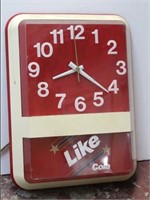 Like Cola Promotional Electric Clock