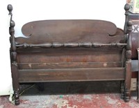 Vintage Wooden Bed Frame