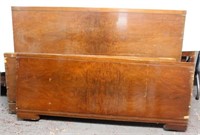 Pair of Wooden Headboards, Footboards