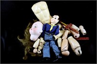 Doll parts and Marionette