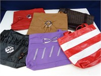 (6) Assorted Handbags NEW
