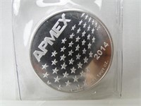 1oz Fine .999 Silver Round - USA