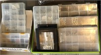 Bead organizers with contents