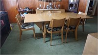 Heywood Wakefield Mid-Century Table & Chairs Set