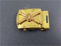 Artillery Insignia Brass Buckle
