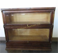 Antique Oak Lawyers Barrister/Bookcase