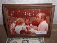 Actor George Peppard framed photo