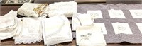 Lot of Assorted Vintage Linens