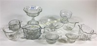 Lot: 11 pcs Heisey glassware