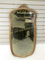 40 Inch Antique Beveled Wall Mirror