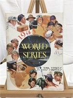 1943 Autographed World Series Program