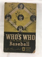 1945 Who’s Who in Baseball