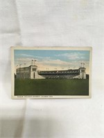 Vintage Ohio State University Stadium Postcard