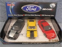 3 - Ford Mustang Collector Car Set