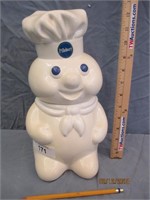 1988 Pillsbury Dough Boy Cookie Jar ''1 sm chip''